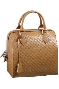 Louis Vuitton Camel Speedy Cube PM Bag