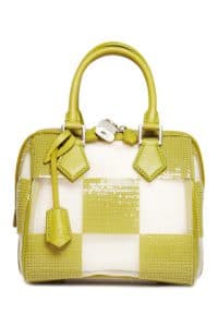 Louis Vuitton Green Speedy Cube Mini Bag