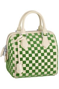 Louis Vuitton Green Speedy Cube PM Bag