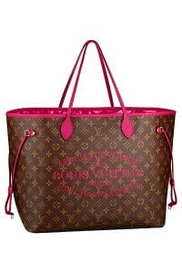 Louis Vuitton Pink Neverfull Bag