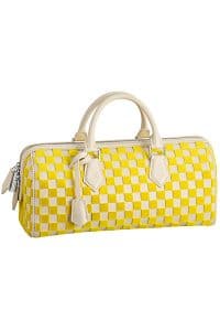 Louis Vuitton Yellow Speedy East:West Bag