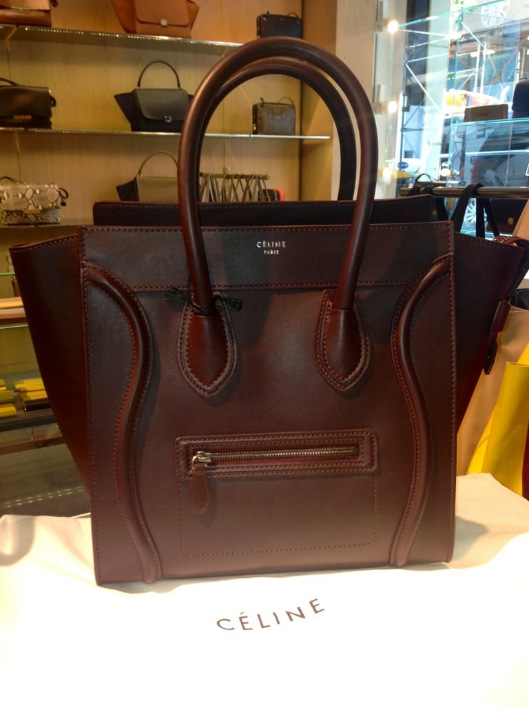 celine nano luggage tote price - Celine Luggage Tote Bags for Fall 2013 and Price Increases ...