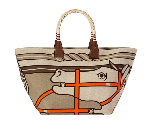 hermes canvas tote