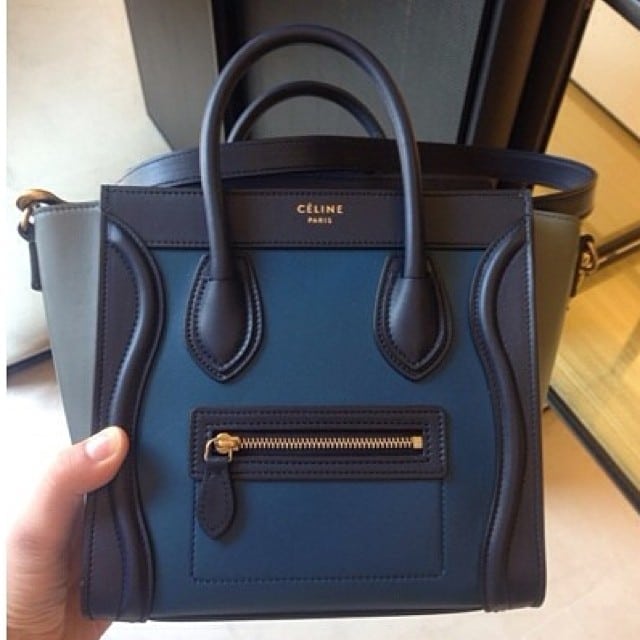 celine handbags cost - Celine Navy Blue Bag Compilations from the Pre-fall 2014 ...