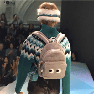 anya hindmarch shearling backpack