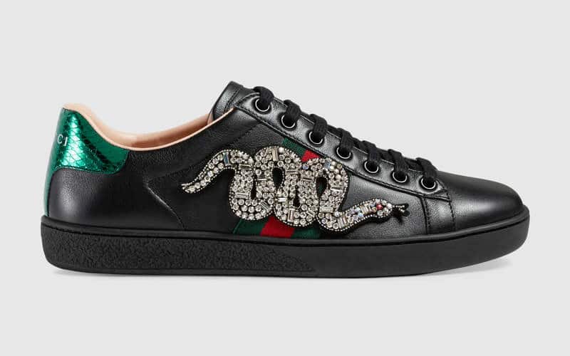 gucci shoes with a snake