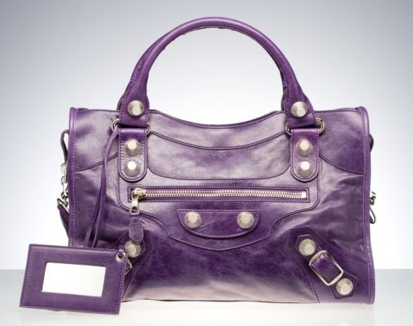 Balenciaga Purple Bags Reference Guide  Spotted Fashion