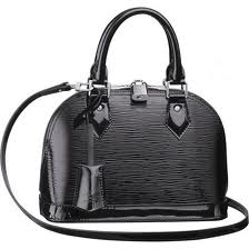 Louis Vuitton Grey Epi Leather Alma PM Top Handle ○ Labellov