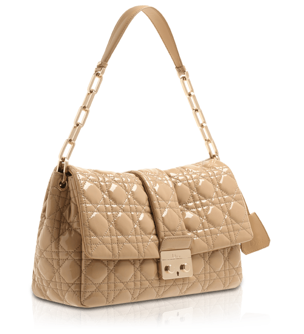 Dior Lilac Cannage New Lock Flap Bag  Mia Luxury Vintage