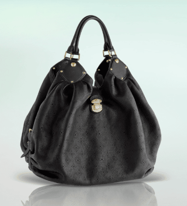 Mahina leather handbag Louis Vuitton Metallic in Leather - 16933784