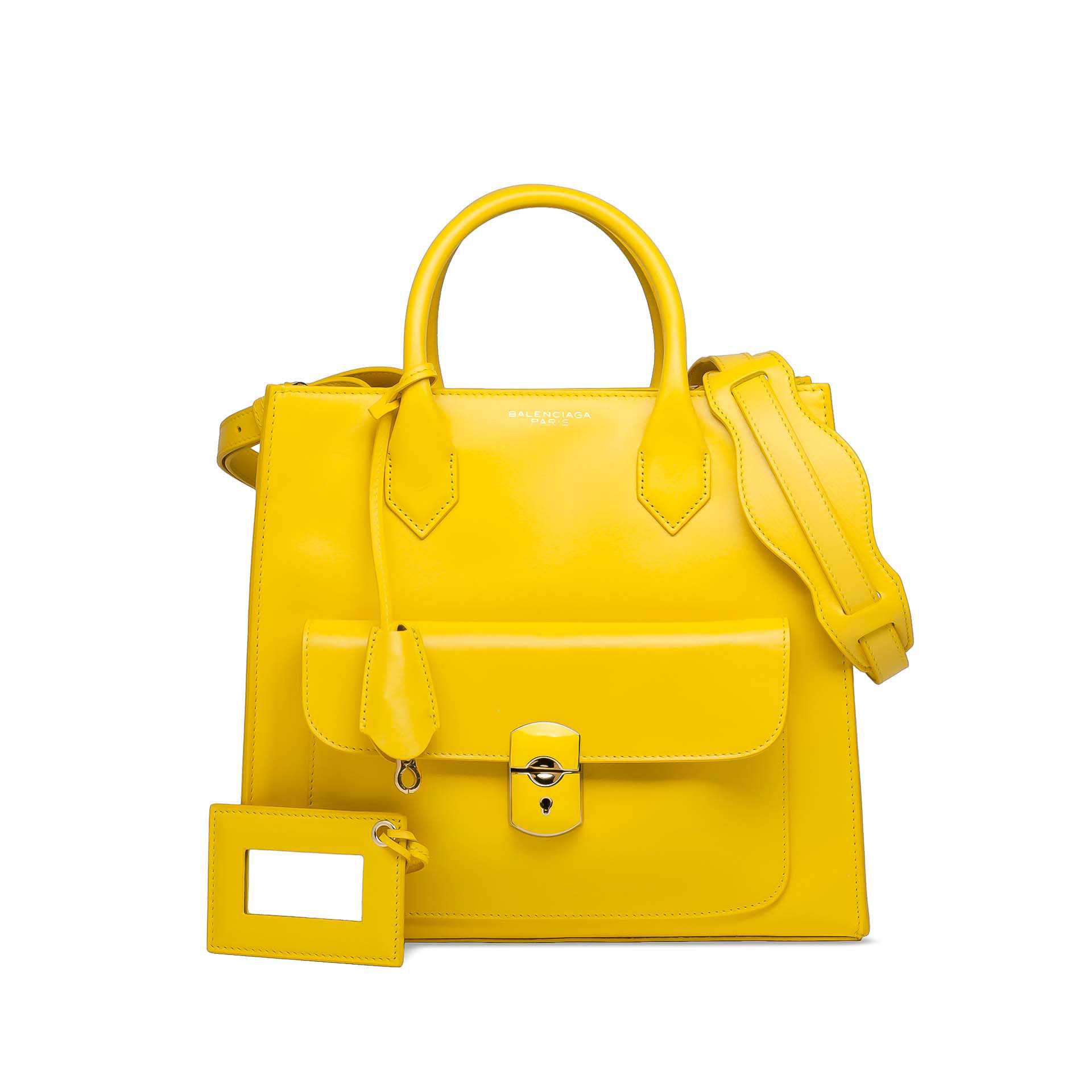 Баленсиага сумка желтая