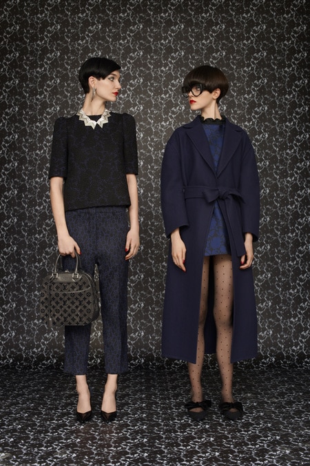 Louis Vuitton bag before Rochas show, Paris fashion week – Stock