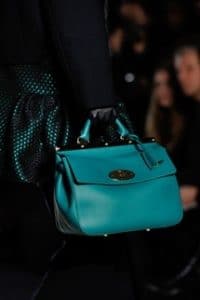 mulberry turquoise purse