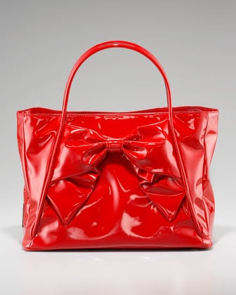 Red Valentino Black Crossbody Bow Bag