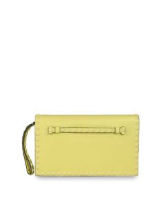 valentino yellow clutch