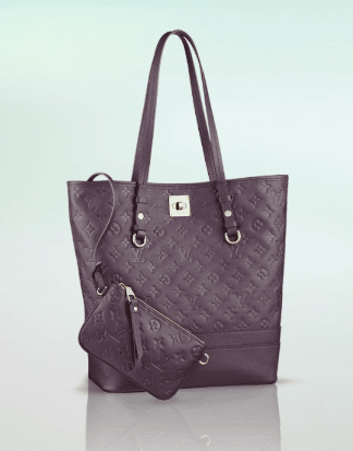 Louis Vuitton Bleu Infini Monogram Empreinte Leather Citadine PM Bag Louis  Vuitton