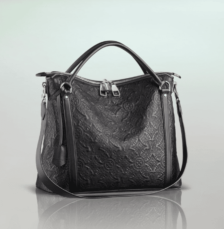 2012 Louis Vuitton Black Monogram Antheia Leather Ixia PM
