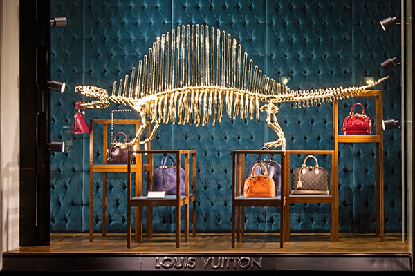 Louis Vuitton Dinosaur Summertime Display - InStore Design Display