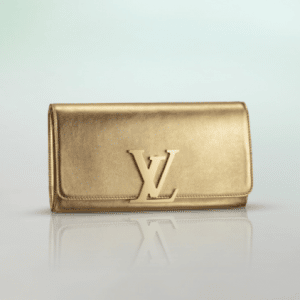 vuitton bag louis louise clutch golden calfskin reference guide