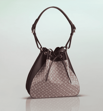 Louis Vuitton Encre Monogram Idylle Canvas Ballade MM Bag