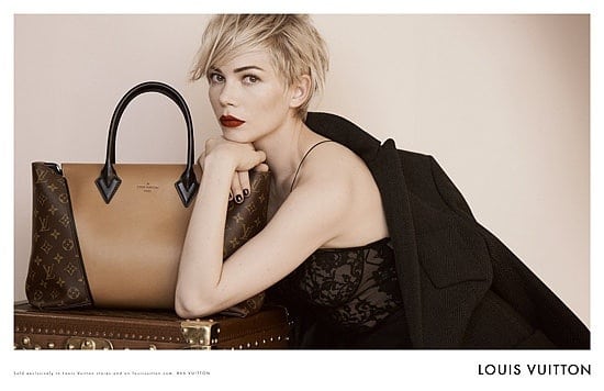 Michelle Williams fronts Louis Vuitton 'W' Bag Ad Campaign - Spotted Fashion