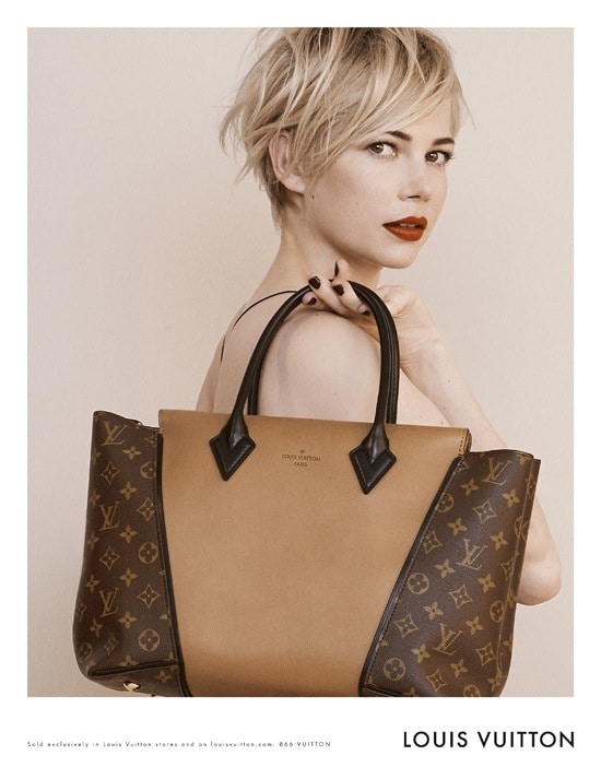 Michelle Williams goes barefoot in new Louis Vuitton advert