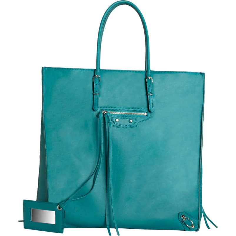 Balenciaga Papier Handbag in Yellow Leather ref.783434 - Joli Closet