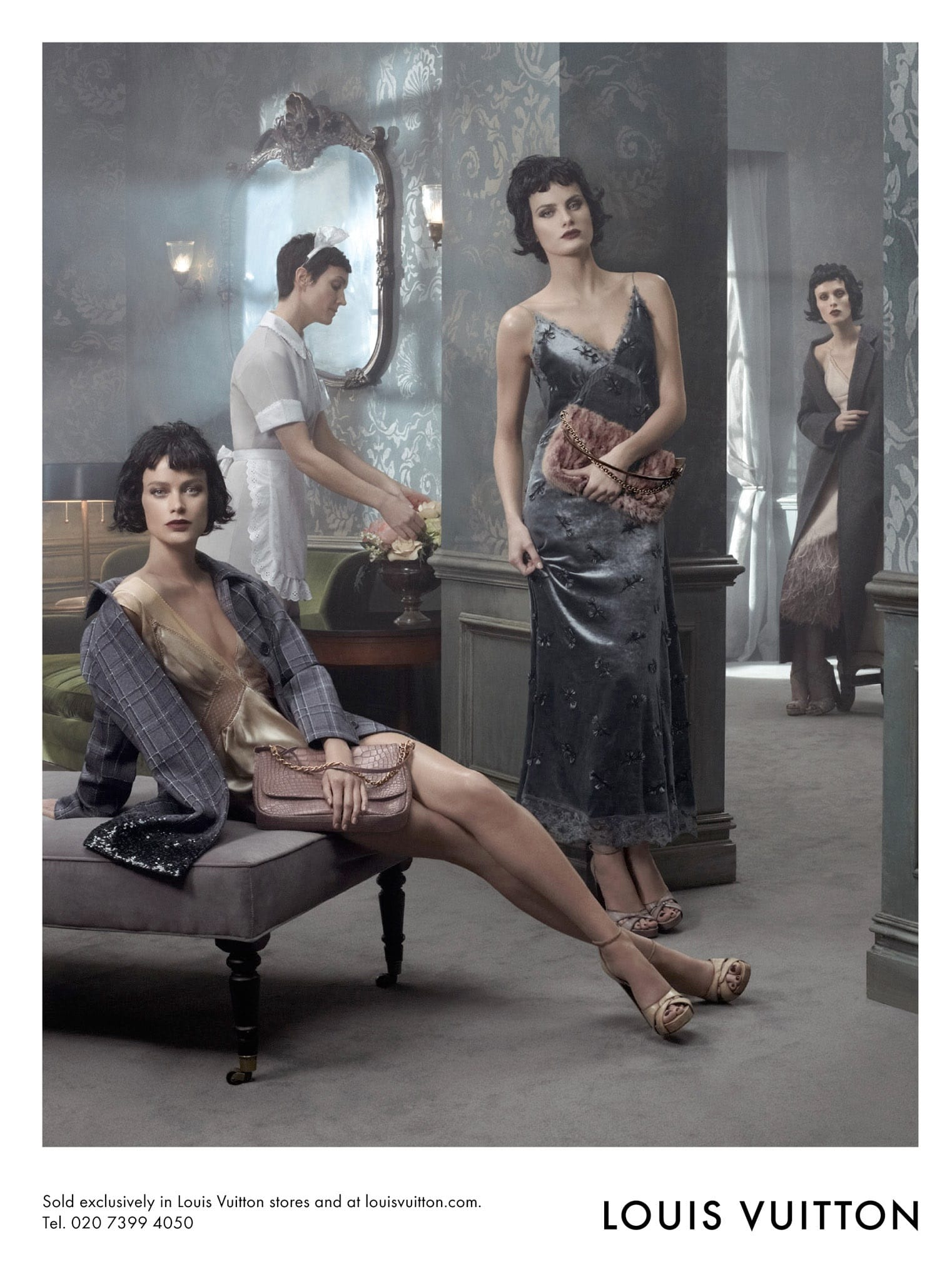 Pouty Purse Ads : Louis Vuitton Fall 2013 campaign