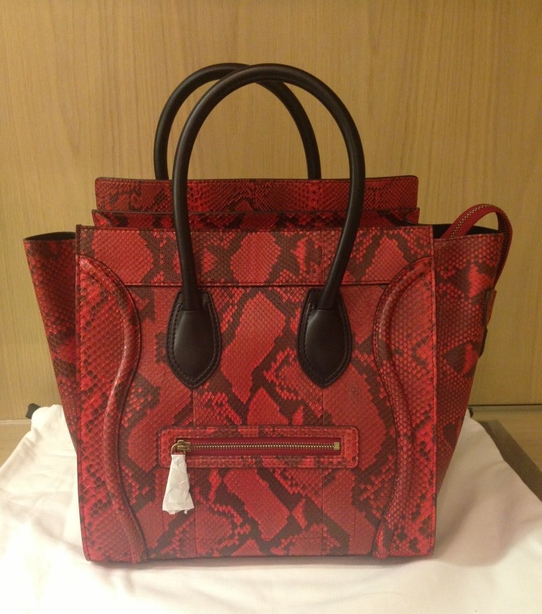 red celine luggage bag, buy celine purse online
