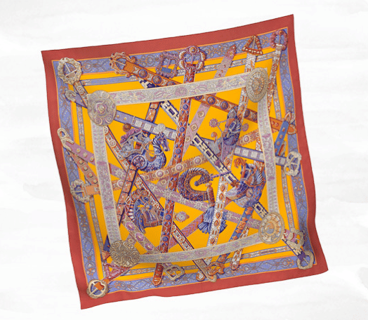 hermes scarf cost