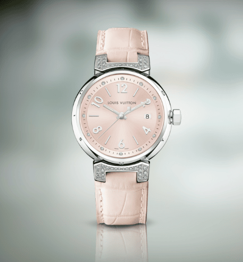 Louis Vuitton Tambour Reference Q1147, A White Gold Automatic