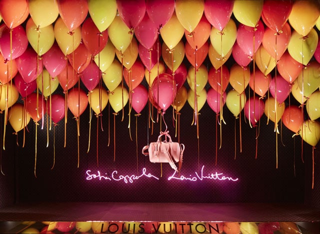 Sofia Coppola designs Le Bon Marche windows for new Louis Vuitton SC bag -  Spotted Fashion