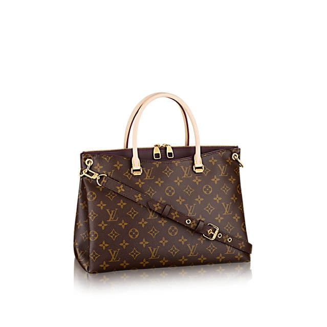Louis Vuitton Pallas 2 Handles & Detachable Strap Shoulder Bag