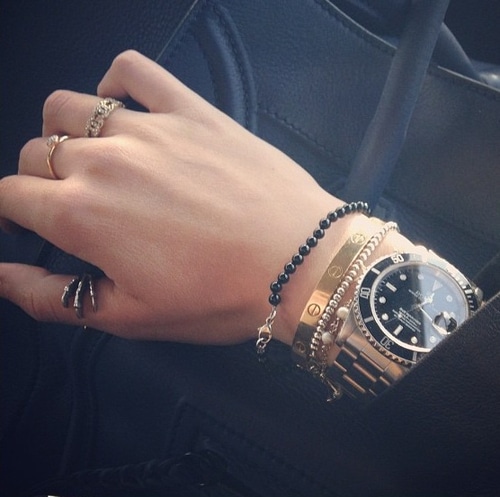 Cartier Love PInk Gold + Yellow Gold stacked - thoughts??  Rose gold  cartier bracelet, Cartier gold watch, Love bracelets