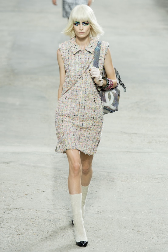 Presentations from Chanel Spring/Summer 2014 Collections include Bright Bags  - Spotted Fashion