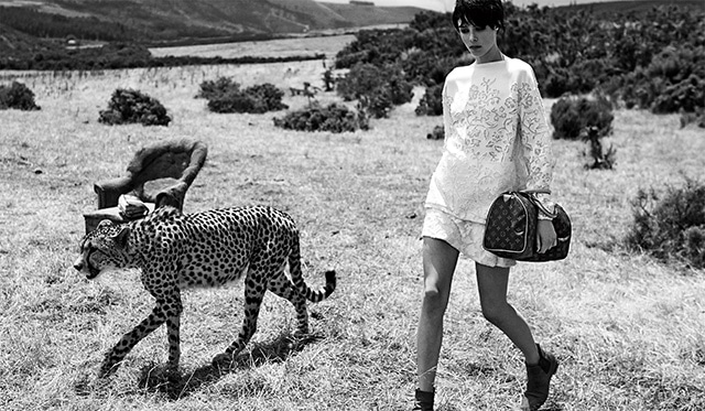 Louis Vuitton Spirit of Travel Ad Campaign featuring Karen Elson - Spotted  Fashion