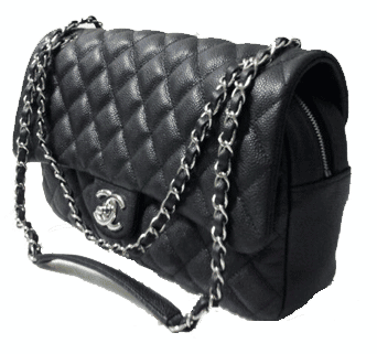 CHANEL Classic Mini Square Caviar Flap Bag