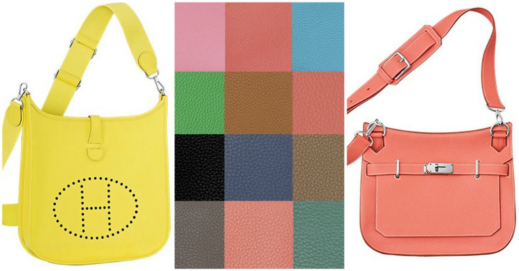 Hermes Spring 2014 Colors for Jyspiere and Evelyne Bags - Spotted Fashion
