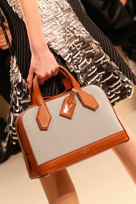 Lace Dress, Jean Jacket, Louis Vuitton Bag — bows & sequins