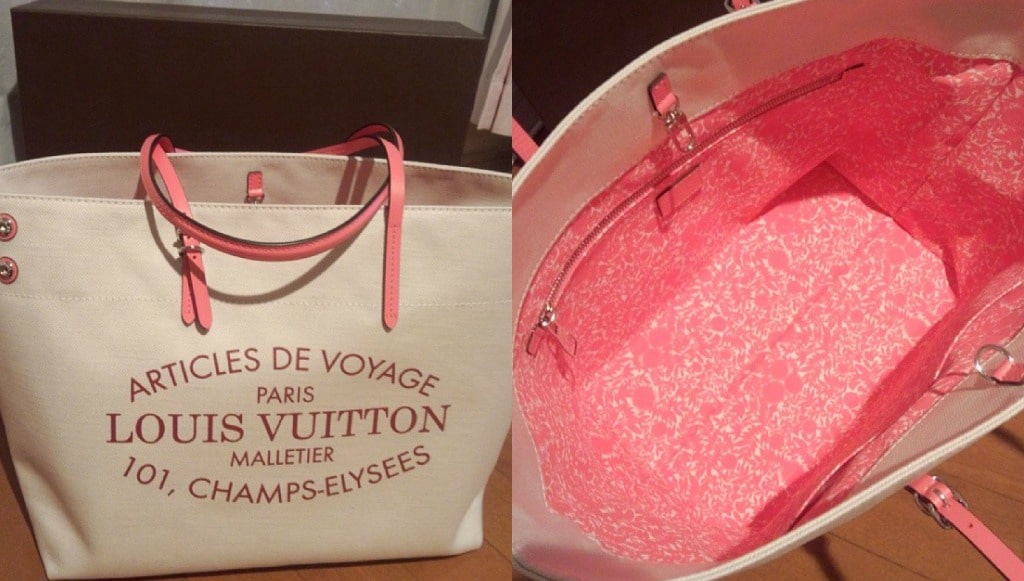 Louis Vuitton Articles de Voyage Cabas Denim XL at 1stDibs