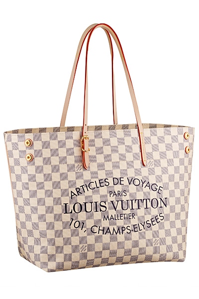 New Louis Vuitton Damier Azur Bag Styles for Spring 2014 - Spotted Fashion