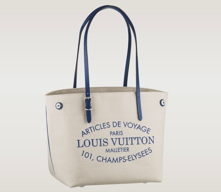Louis Vuitton Canvas Tote Articles De Voyage