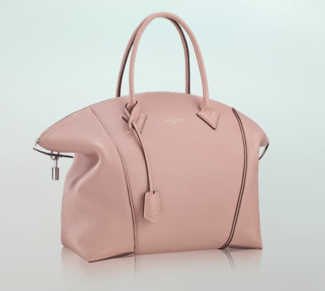 LOUIS VUITTON Soft Lockit PM in Rubis Taurillon Leather - More