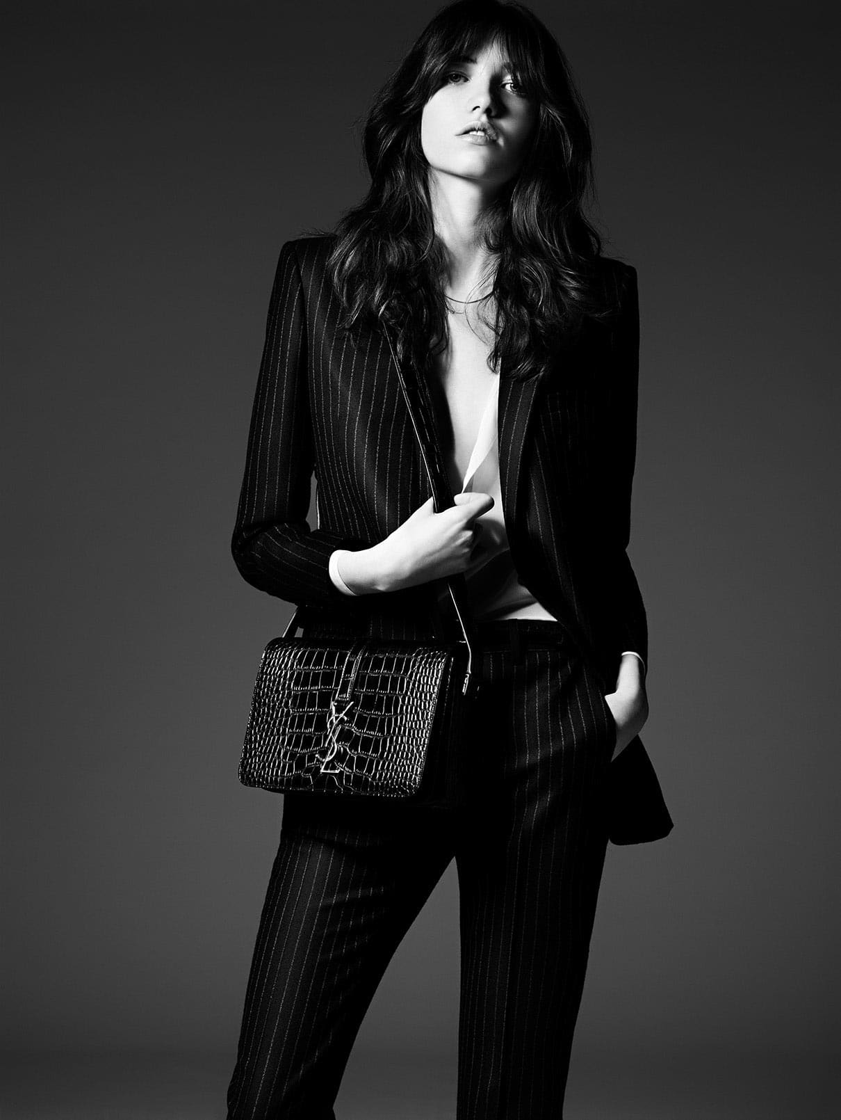 Saint Laurent Pre-fall 2014 Ad Campaign includes the Updated CHYC Flap ...