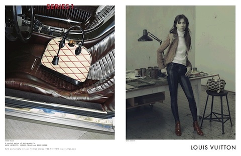 It's OK for intellectual feminists to like fashion — Ad campaign: Louis  Vuitton A/W12 and the Louis