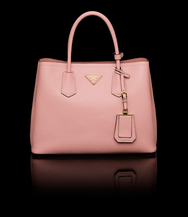 Prada, Bags, Brand New Authentic Prada Clutch Purse In Bright Pinkmedium  Sizegold Strap