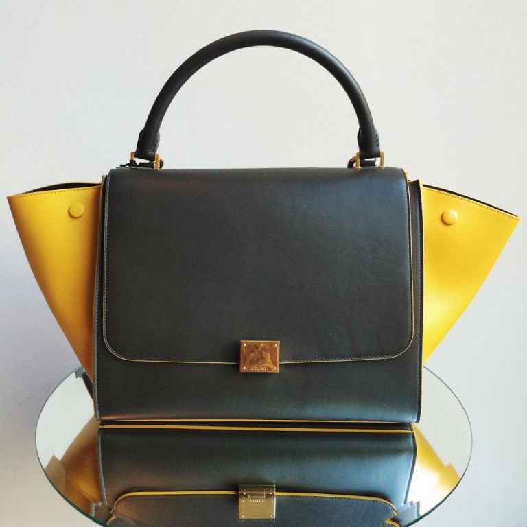 Celine Bags with Colored Trim for Fall / Winter 2014 | Spotted Fashion