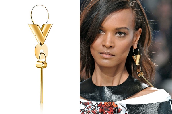 Luxury Mono Earring Guide from Louis Vuitton, Chanel, Celine and Givenchy -  Spotted Fashion