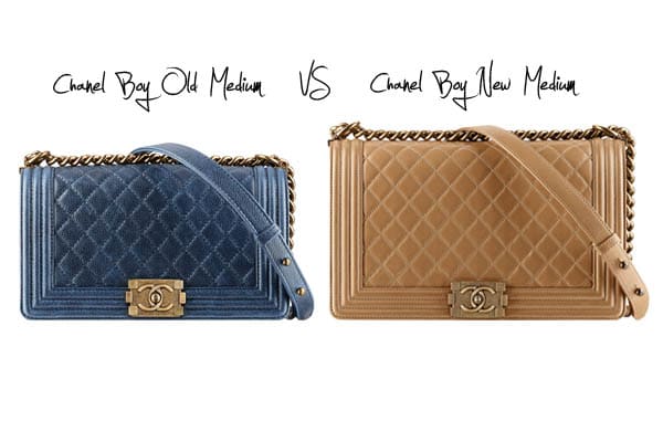 Chanel Boy Bag: Old Medium versus New Medium - Spotted Fashion
