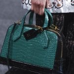 Louis Vuitton Green Crocodile Dora Bag - Spring 2015